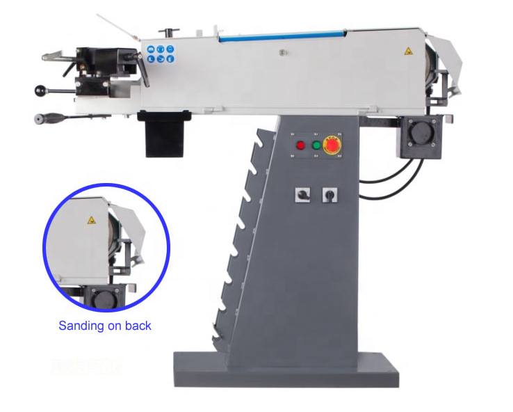 Multifunctional deburring table metal factory direct notching polishing belt sander machine tube pipe notcher