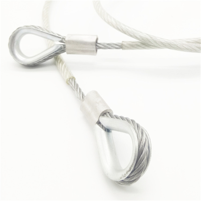 Widely Used Good Wire Rope Rigging With Aluminum Sleeve & Thimble