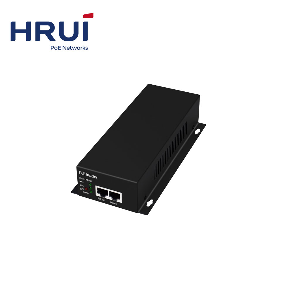Новый мини-ESD защита CCTV камера POE адаптер 2 Порт Gigabit 90W POE инжектор