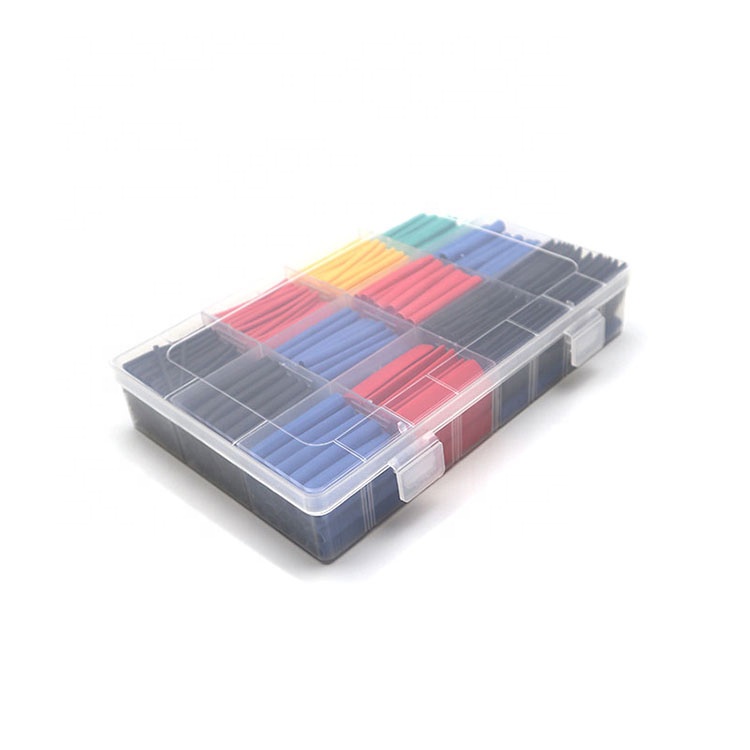 850pcs/box Colorful Heat Shrink Tubing Insulation Heat Shrink Tubing China Factory