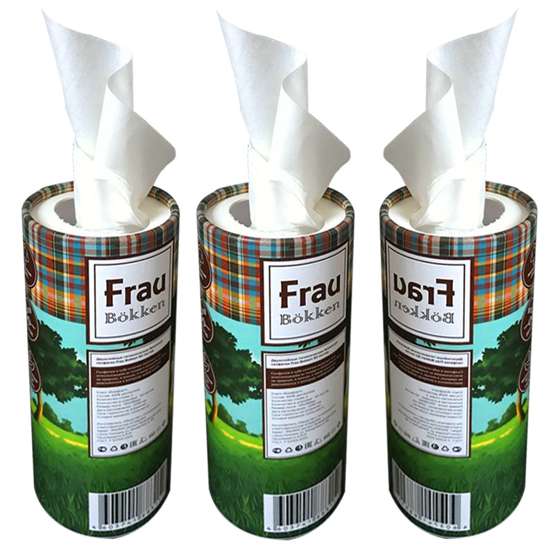 Supplier Custom High Quality 2 Ply Virgin Pulp Soft Paper Cylinder Tissue Boxes For Car Cup Holder Facial Tissue