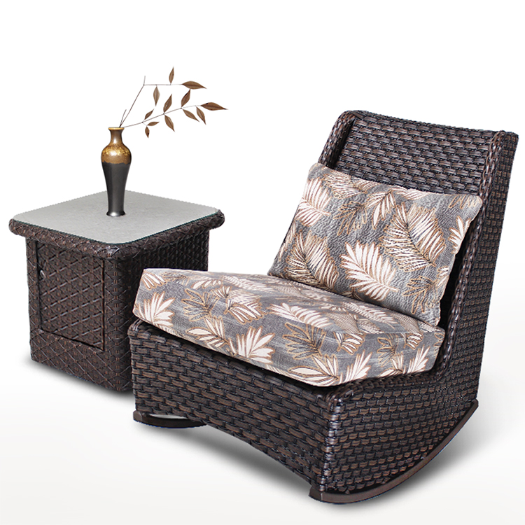 Modern Outdoor Rattan Wicker Chair Garden Furniture Set Rattan Chair