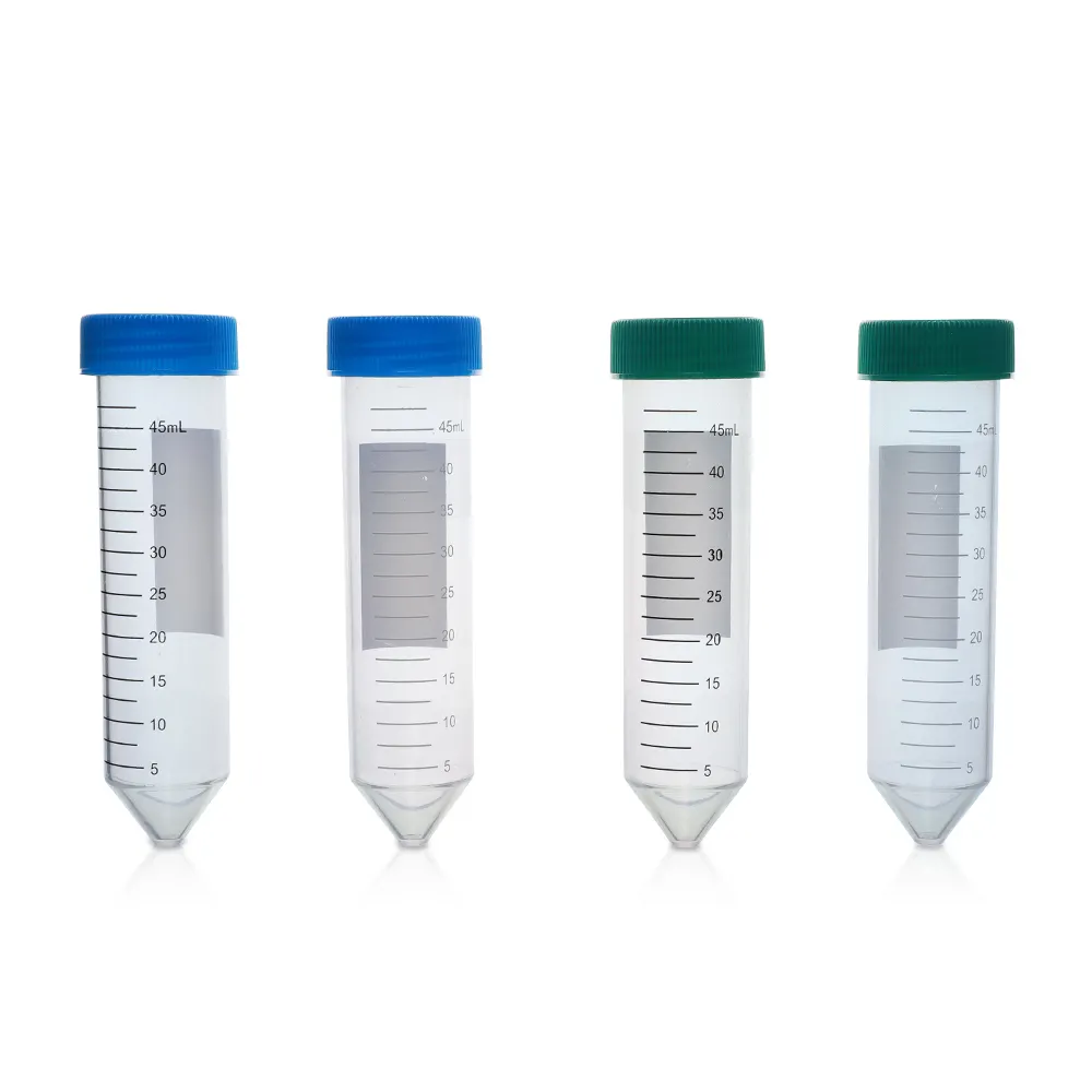 china manufacturers screw top plastic sterile 15ml 15 ml 50ml 50 ml conical falcon lab test microcentrifuge centrifuge tubes