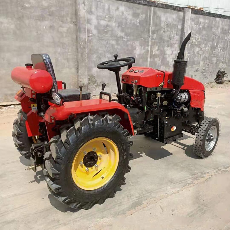 Vegetable Wheat Sowing Cultivated Land Planting Farm Implements Ploughing Equipment Small Agricultural Farming Tractors For Sale