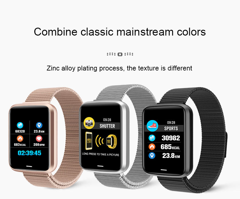 Waterproof IP67 gaming fitness heart rate smart watch