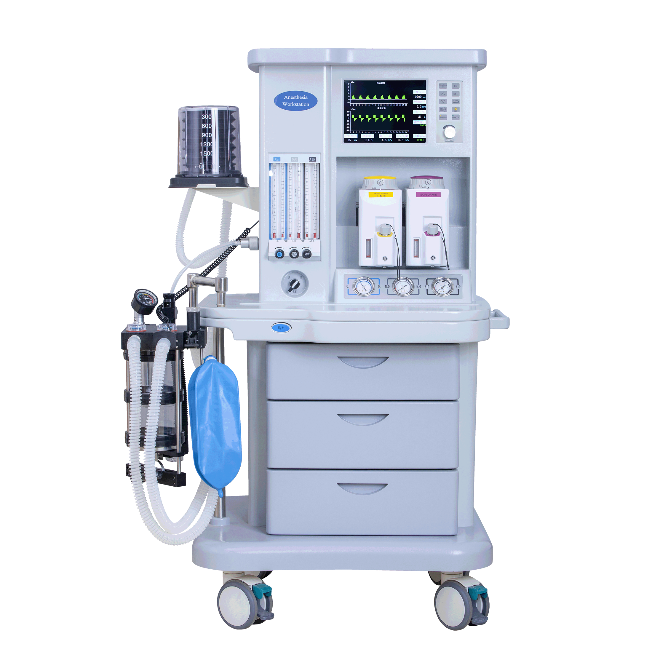 Medical anestesia machine Hospital anasthesia machine Portable maquina de anestesia Portatil Anaesthesia Equipment