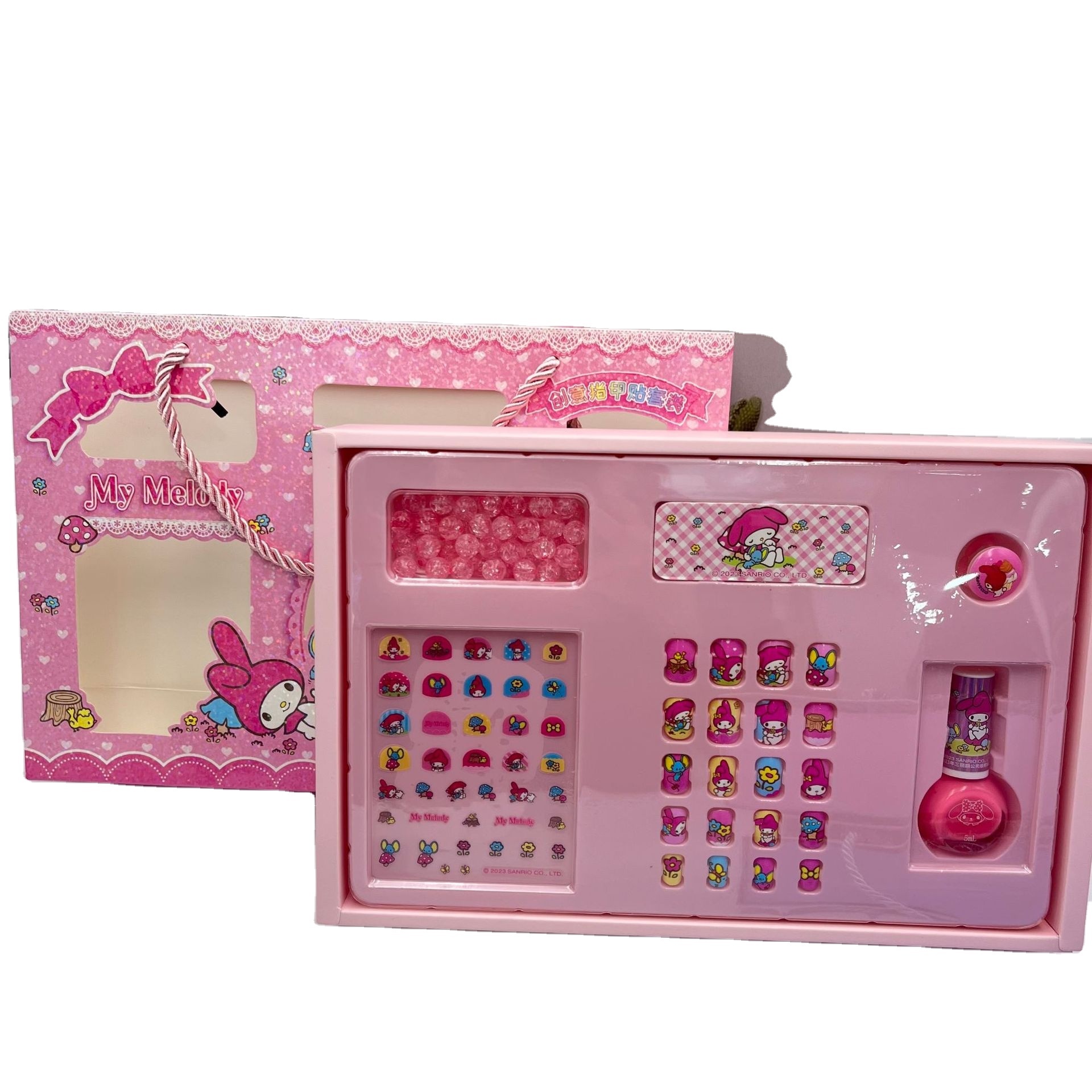 YE572 Kuromi manicure nail Mymelody nail art sticker Pochacco nail polish high appearance level prize wholesale