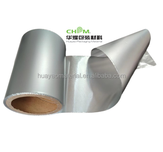 Heat sealing coated Blister packing alu foil pharmaceutical aluminum blister lidding foil roll for tablets packaging machine