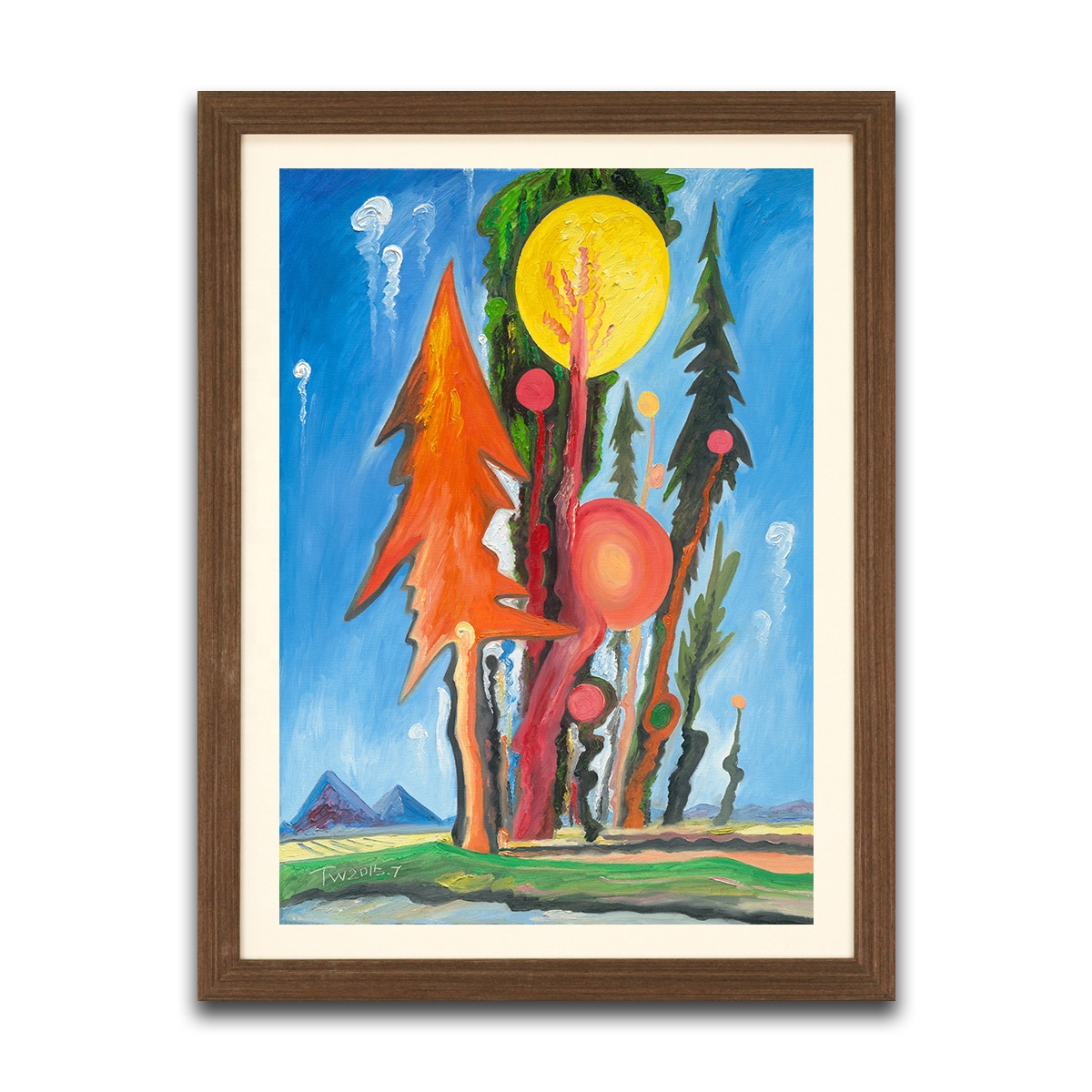Gallery Quality Art Modern Abstract Framed Digital Canvas Print Painting for Hotel Guestrooms