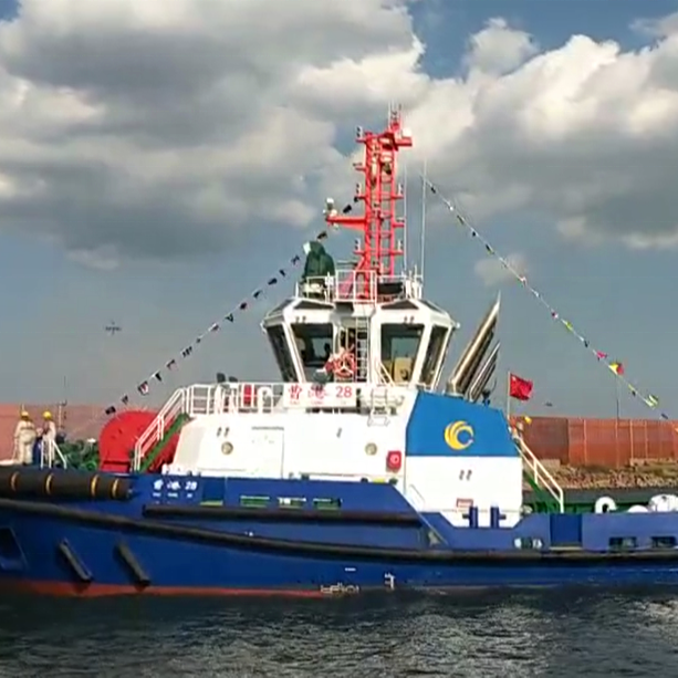 HIKOS 61m стальной буксировочный катер для морского использования с двигателем 4800hp от китайского производителя