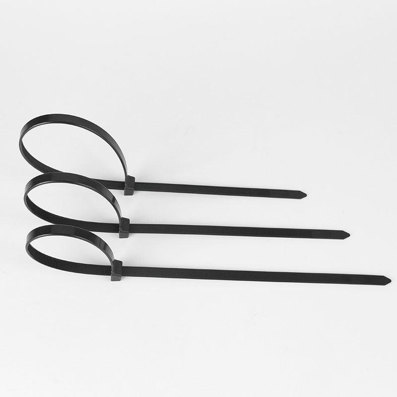 Corrosion resistance self-locking cable tie black nylon cable ties