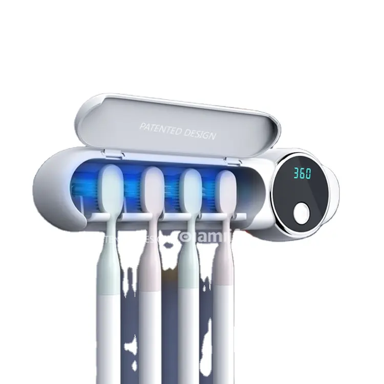 Olamlife 2020 Disinfection UV USB Led Light Sticker Healthy Care Home Sterilization Rack Toothbrush Sanitizer
