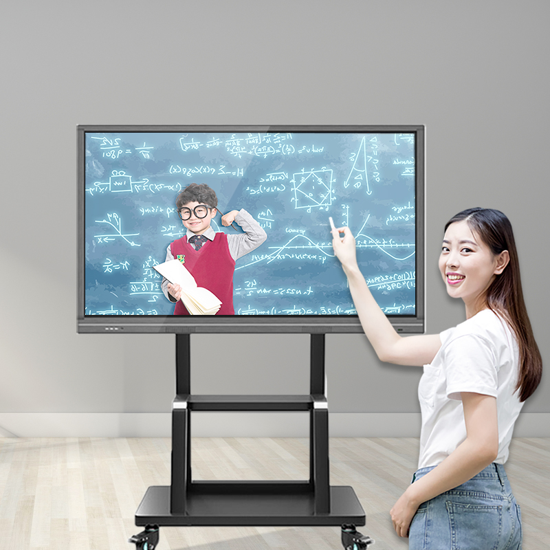 20 point touch Smart Educational Equipment Multi Touch Interactive Digital Smart Whiteboard Display 4k display panel