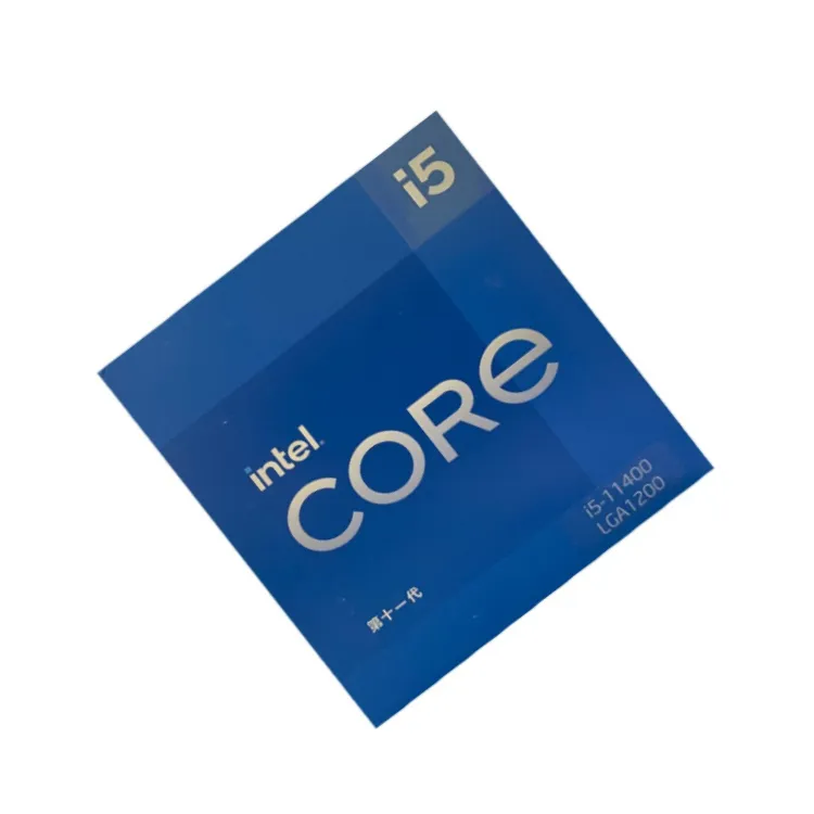 Core i5-11400 Desktop Processor 6 Cores up to 4.4 GHz LGA1200 65WDesktop CPU computer Mainboard supports B560 series