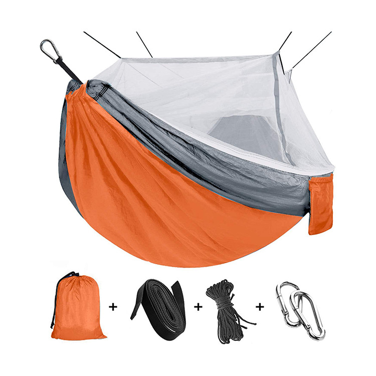 2021 Factory Hot Sale Portable Double Outdoor Camping Rope Dragon Waterproof Color Parachute Independent Hammock
