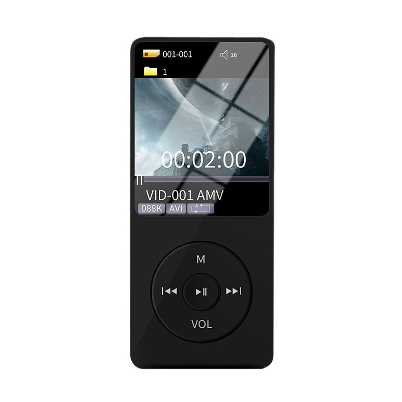 Wireless transmission download songs digital b t 5.0 mini mp3 audio walkman mp4 video music player with 1.8'' lcd TFT screen