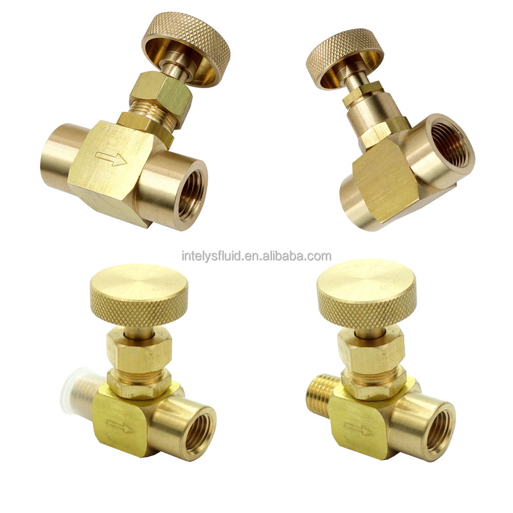 1/8 1/4 3/8 NPT G(BSPP) Мужской гнездовой игольчатый клапан пропана 600 Psi инструмент латунный игольчатый клапан