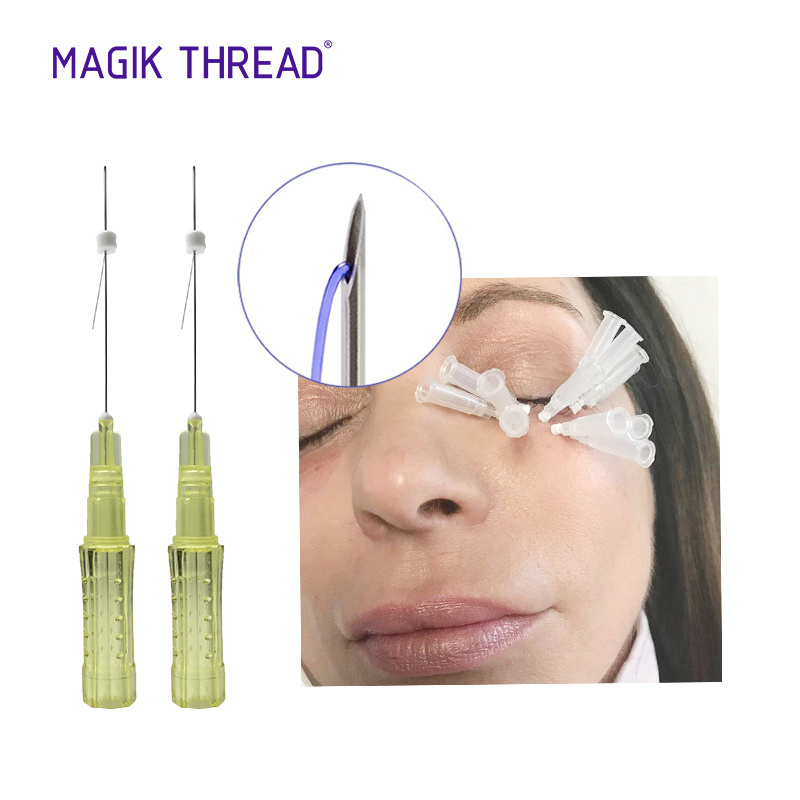 Резьба Magik 30 г, 25 мм, моно, гладкая Дерма, ПДО, резьбовой подъемник для глаз, Корея, v-образные инъекции