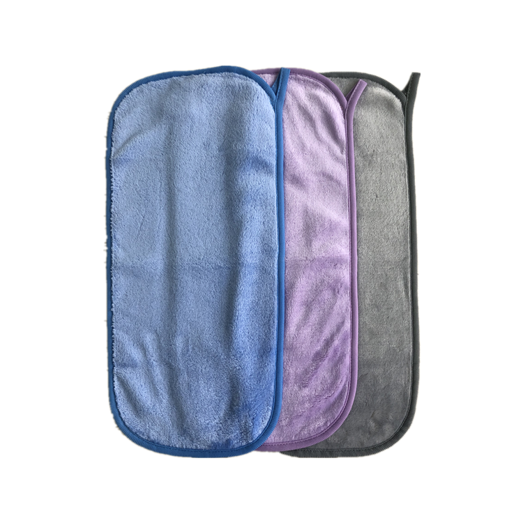 Soft flannel lazy makeup remover towel stock microfiber makeup cloth remover towel face wash towel