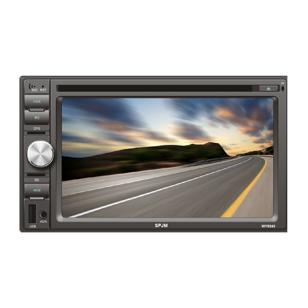 HOT SELLING 6.2INCH TOUCH SCREEN CAR CD/DVD MP5 PLAYER WITH BT MIRROR LINK