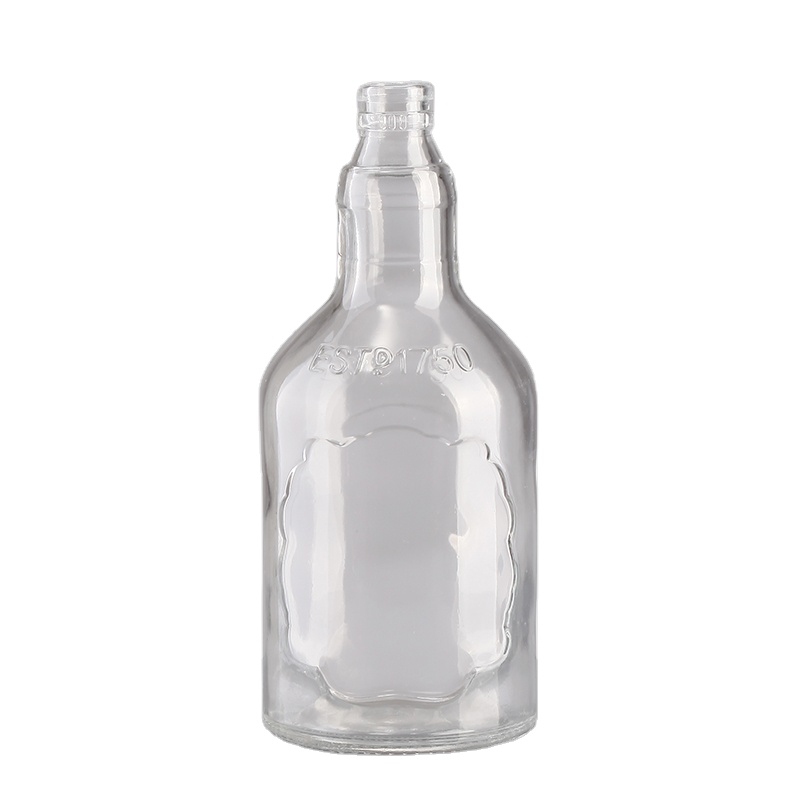 Custom Personalized 750ml Hot Sale and Cheap Price fancy whisky glass bottle