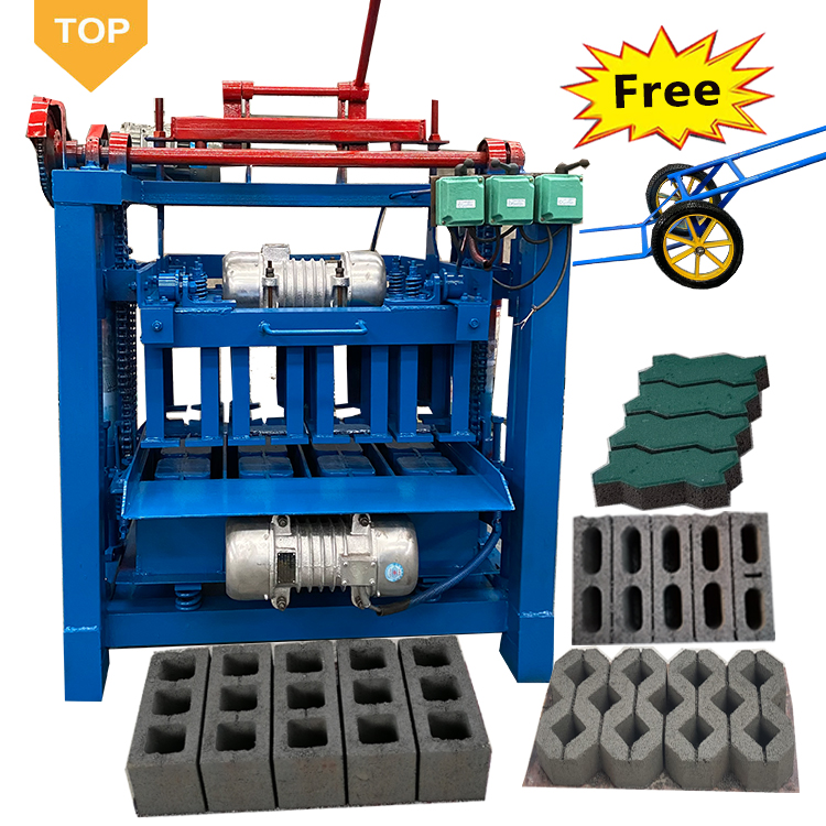 Paver Cement Block mould Hollow concrete brick making machine