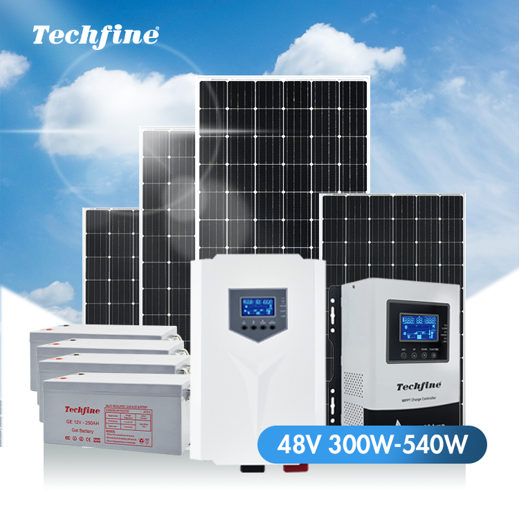 Techfine 8kw 10kva инвертор от сетки Низкая частота гибридный инвертор с чистым синусом домашняя солнечная система 8000 Вт 48vdc 220vac