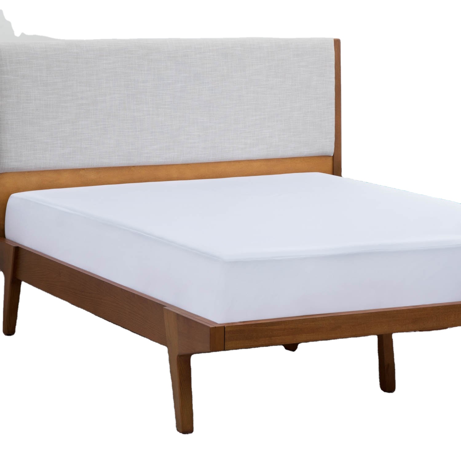100% Lyocell Tencel Queen Size приталенный Водонепроницаемый защитный матрас