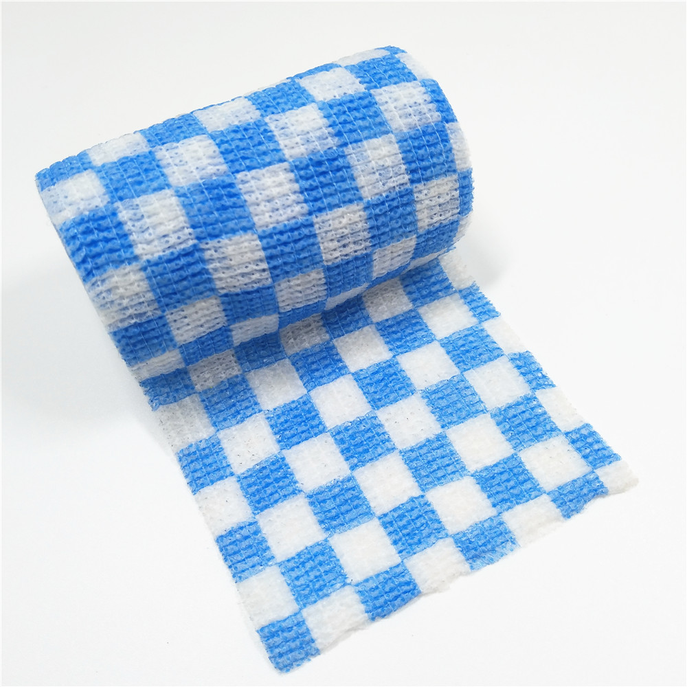 Factory wholesale 2.5cm 5cm 7.5cm 10cm 15cm Wide Elastic Self Adhesive Tape Multifunctional waterproof bandage