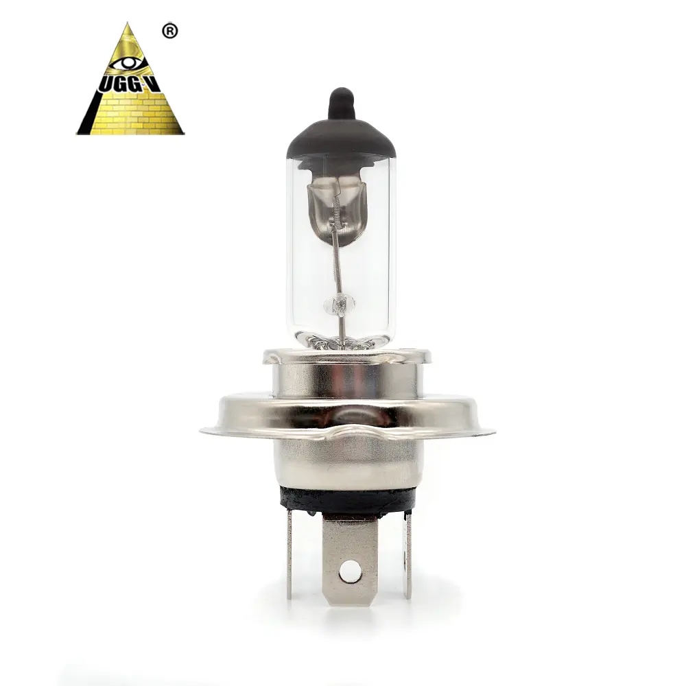 UGGV High Quality Auto Halogen Bulb H4 12V 55W With CE of Halogen Lamp