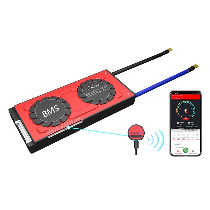 Смарт BMS 4S 8S 12S 15S 16S 24S 80A 100A 200A 250A 300A 400A 500A LiFePO4 батарей BMS Bluetooth Дополнительно