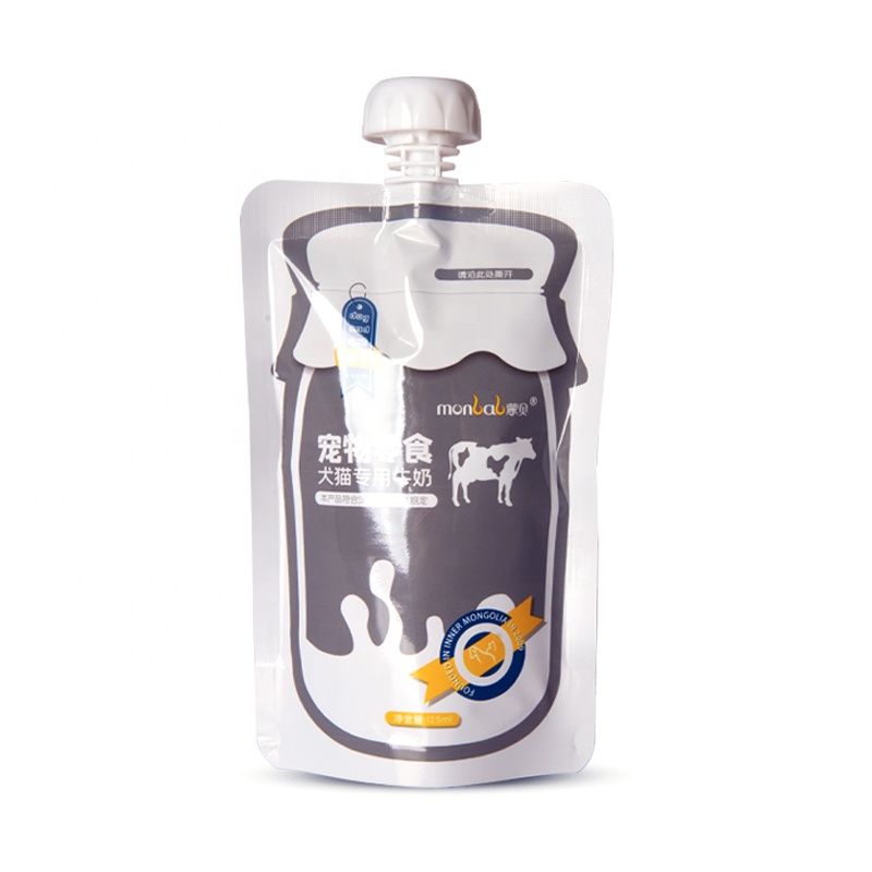 2021 new product bag liquid milk for dogs and cats pet milk for puppy and kitten