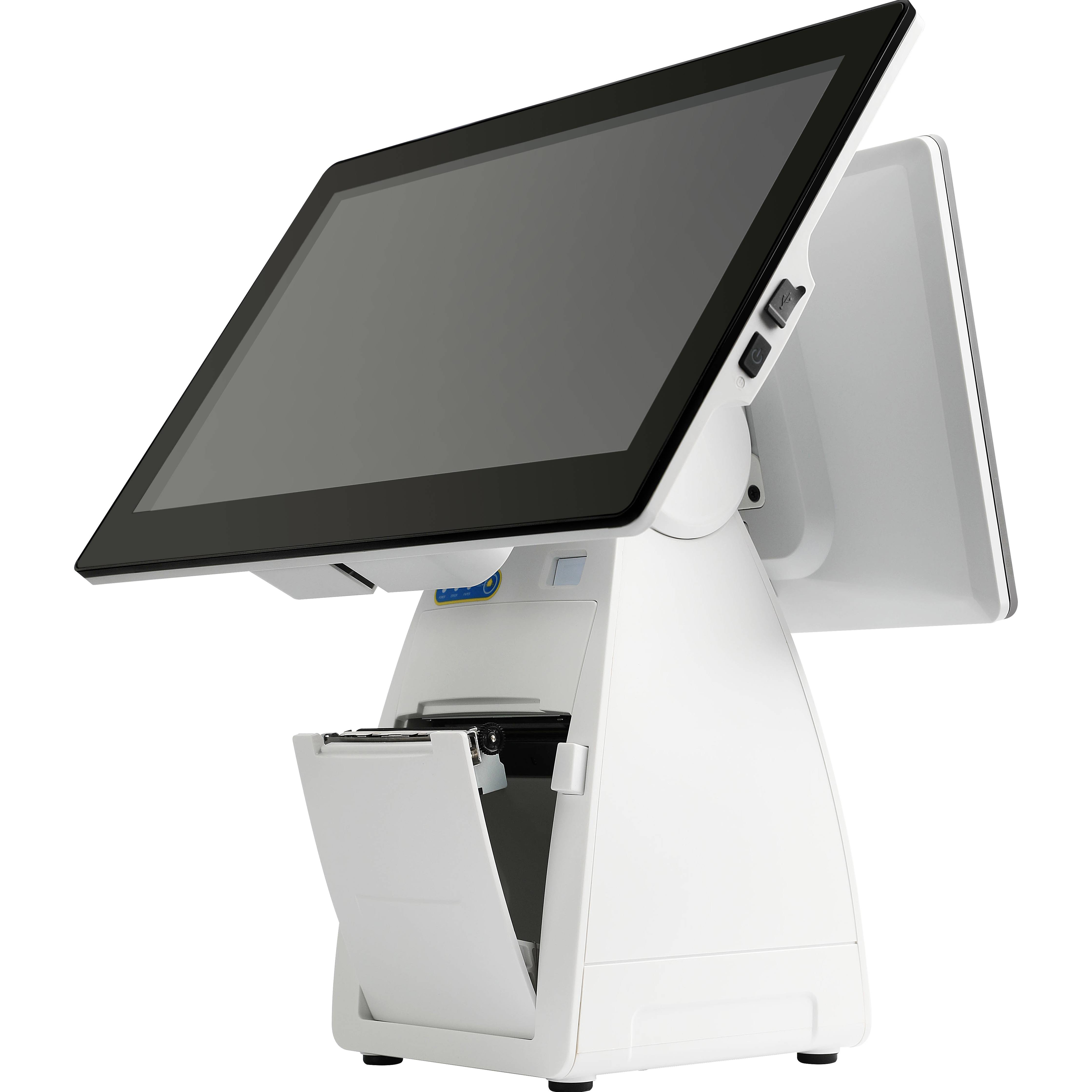 Urovo T5200 Интеллектуальный двойной экран кассовый аппарат Android Настольный POS сенсорный экран pos платежный терминал pos машина