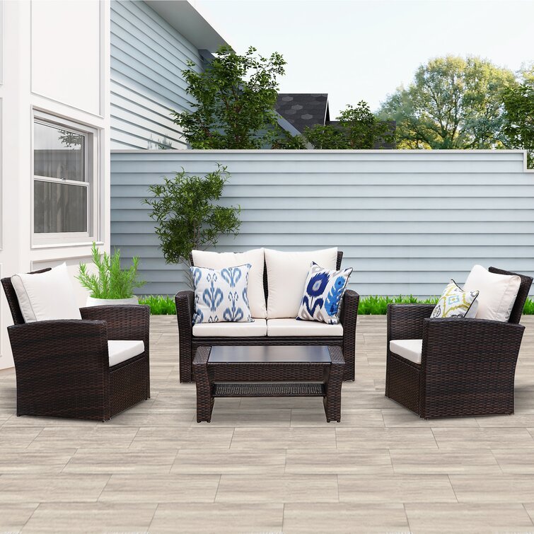 Rattan Bistro Set Outdoor Rattan Garden Furniture