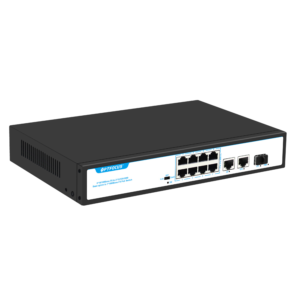 SFP Оптическое волокно dahua tp link hik vision poe переключатель для сети видеонаблюдения