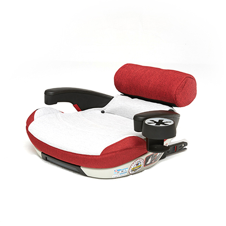 Переносное сиденье JOVKIDS isofix с открытой спиной и регулируемой высотой для безопасности детей и взрослых