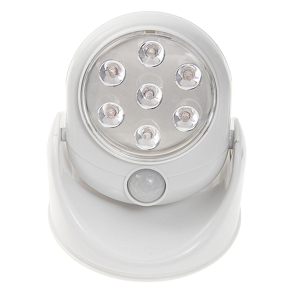 7 LED Indoor Motion Sensor Night Light 180 Degree Cordless Wall Light PIR Motion Sensor Night Light For Corridor Stairs