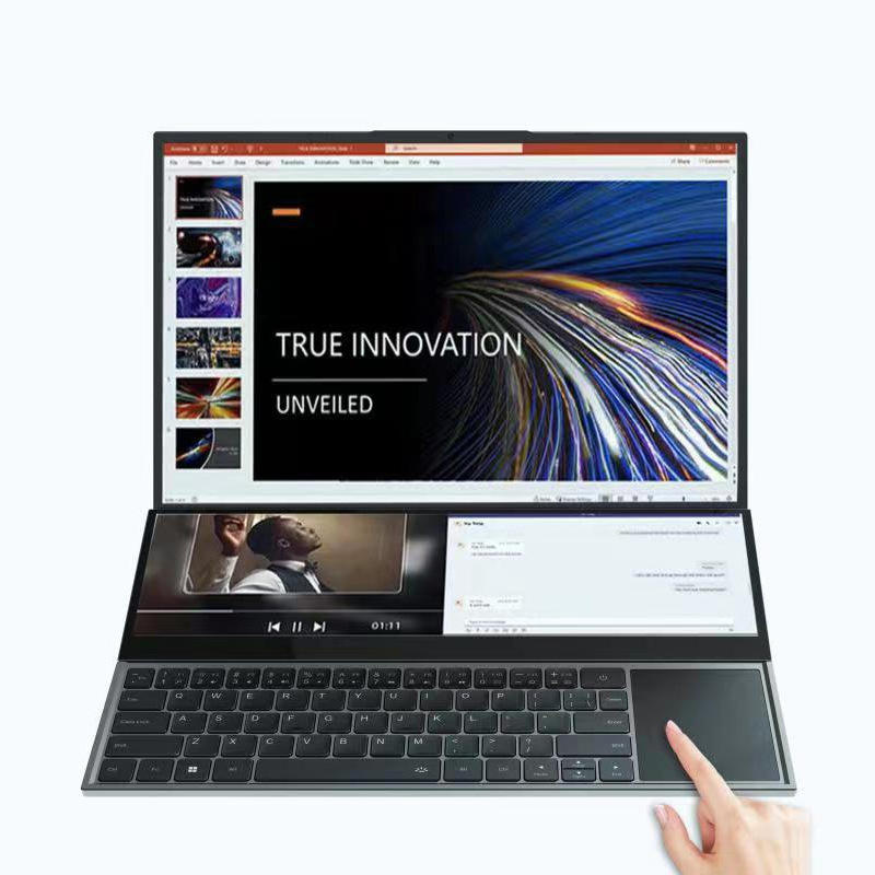 Совершенно новый и оригинальный Герметичный для ASU S ZenBook Duo, Intel Core i7, 16 ГБ ОЗУ, 512 Гб SSD, двойной сенсорный экран