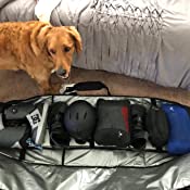 Padded Waterproof Durable 600D Wear-resistant Carry Travel Premium High End Travel Bag Snowboard Bag
