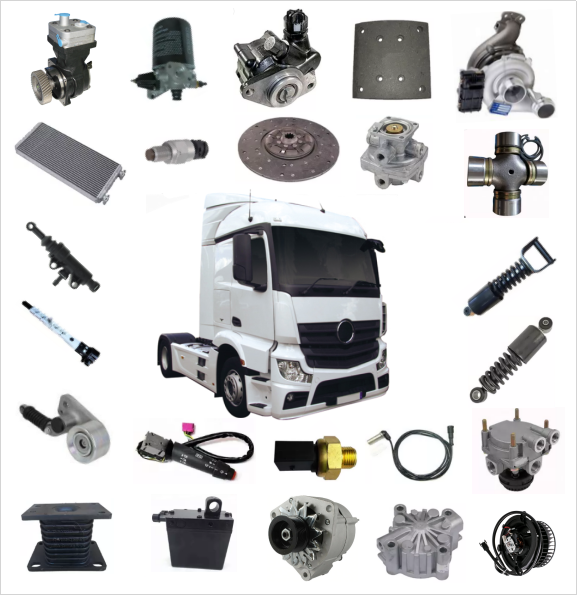 Запчасти для грузовиков mercedes-Benz Actros / Atego / Axor / NG / SK/ EConic / LK / LN более 2000 предметов высокого качества