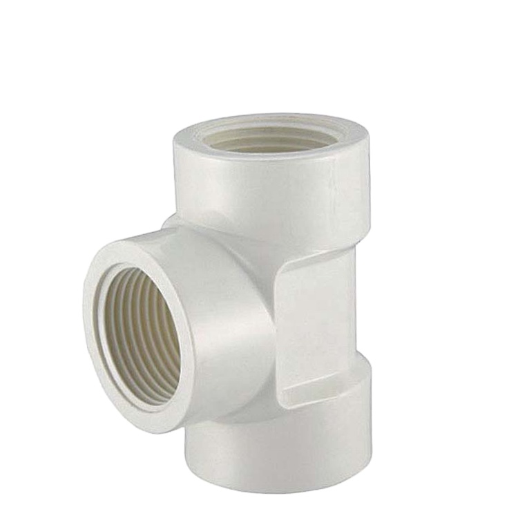 PVC резьба колено тройник муфта фитинги 1/2 "дюйма