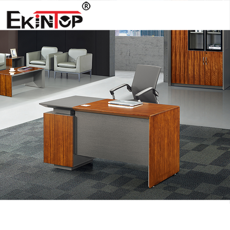 Ekintop, высокое качество, распродажа, двухсторонний офисный стол с ящиками