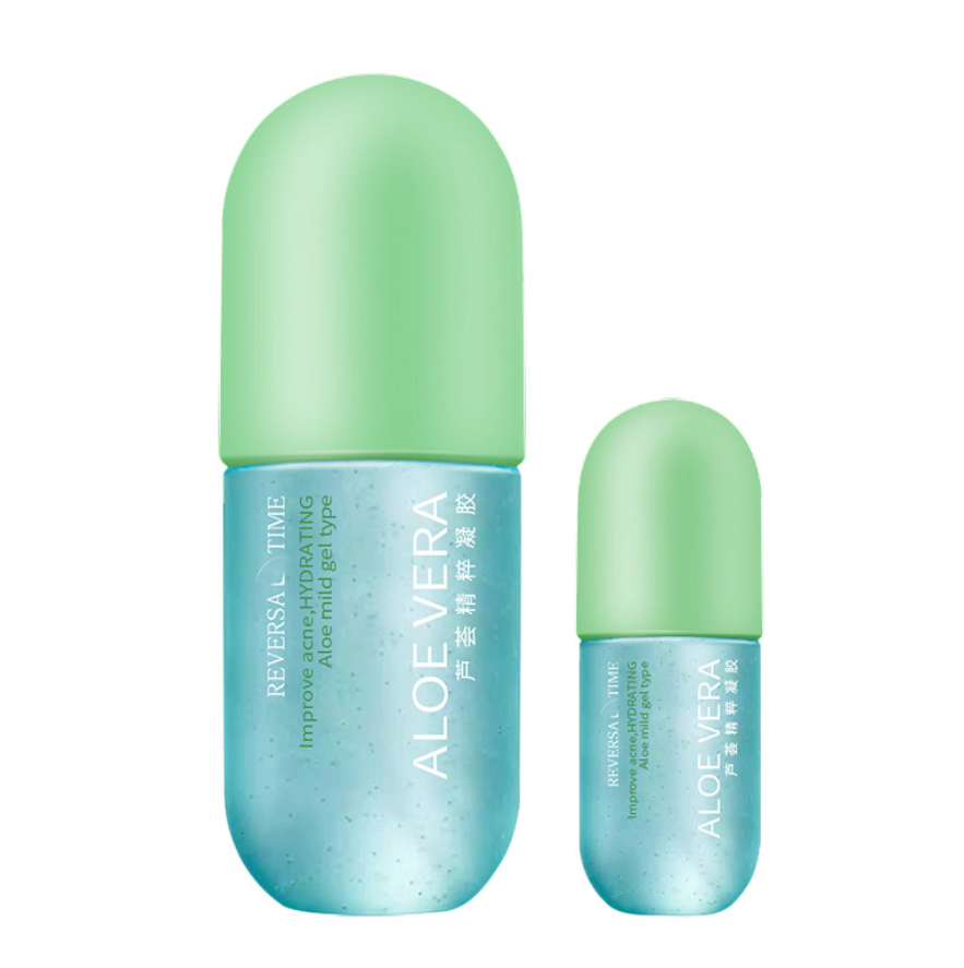 Best-selling natural organic capsule aloe gel,repair acne and shrink pores, pregnant women can use without a drop of aloe gel