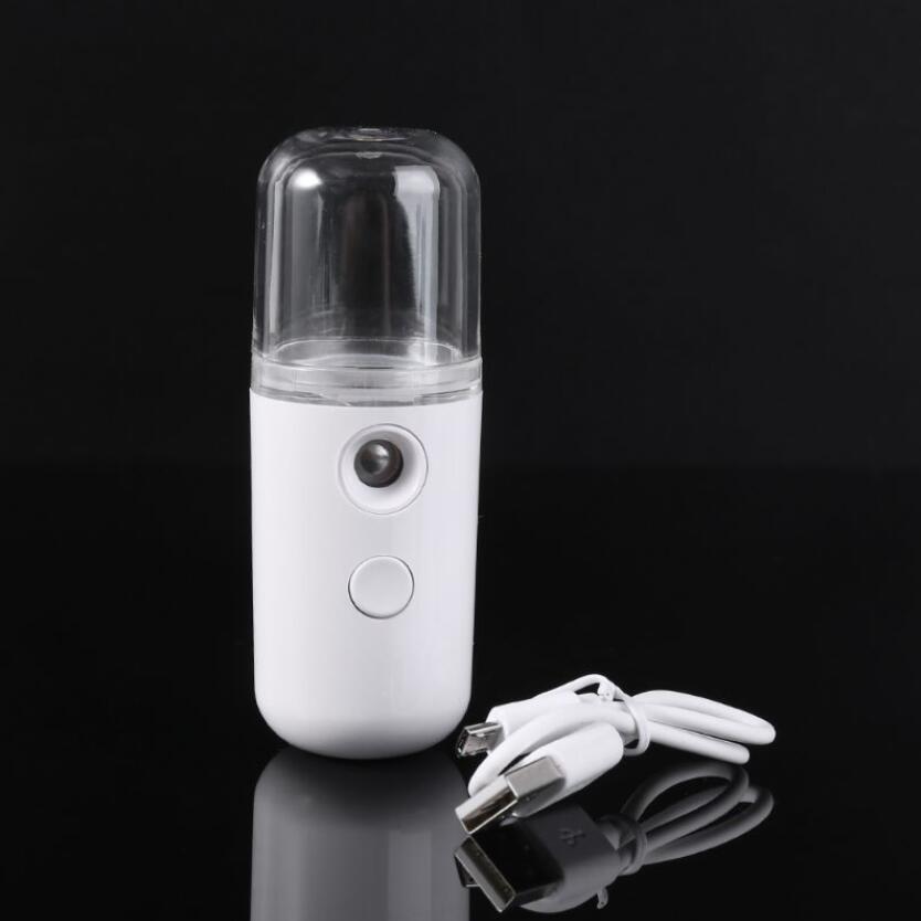 30ml Портативный точный спрейер тумана нано-де-алкоголя, НЧ-динамик, мини, крутящийся испаритель для лица, заряжающаяся от usb-дисплея подставка