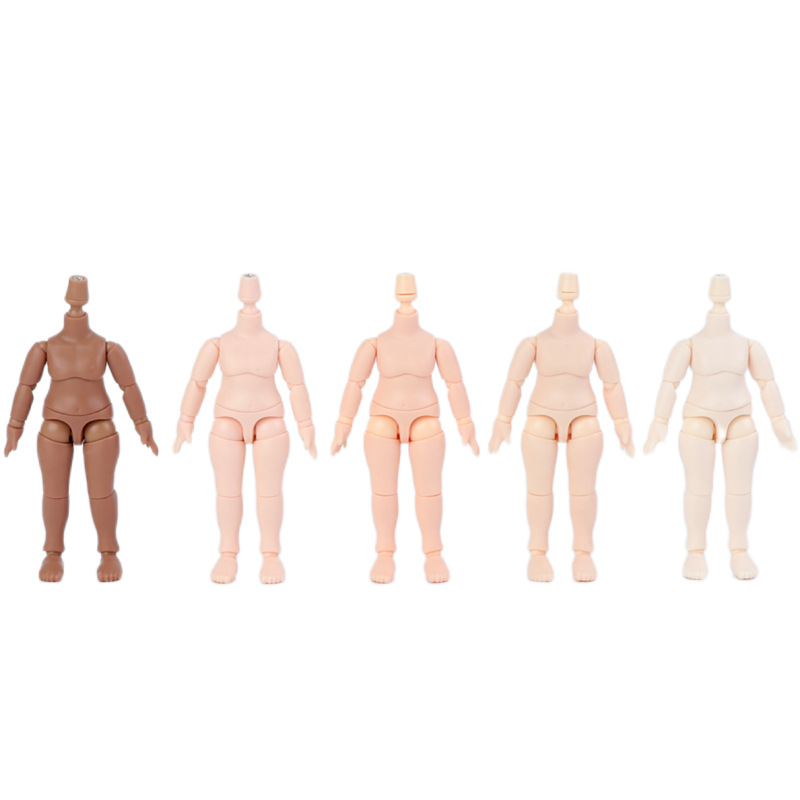BS-Plastic кукла с полным шарнирным телом, кукла BJD, женское тело куклы, OB11, 5 цветов