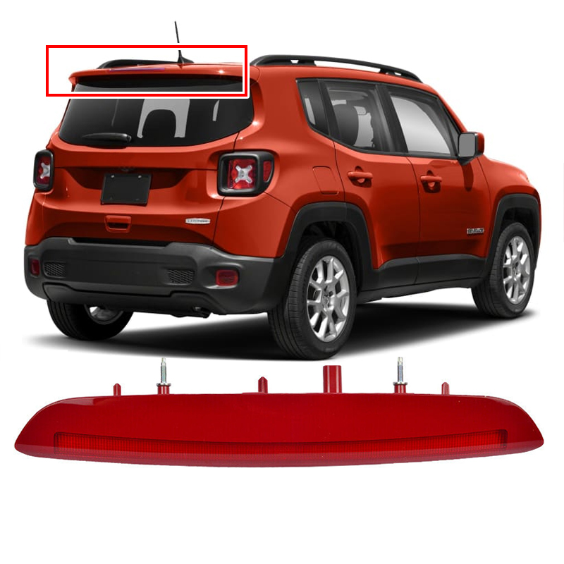 68247167AA Car LED Center Brake Lamp High Mount Stop Light Lamp for Jeep Renegade 2015-2020