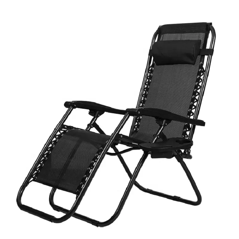 Good Quality Folding Garden Beach Chair Sunbathing Loungers Folding Reclining Beach Chair