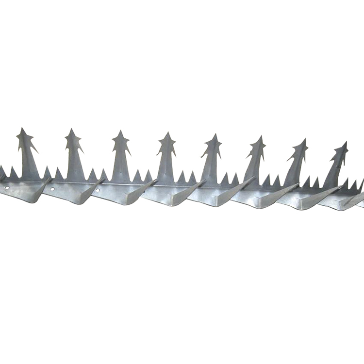 privacy garden iron fence post spike defence baton stick razor sharp anti climb wall spike