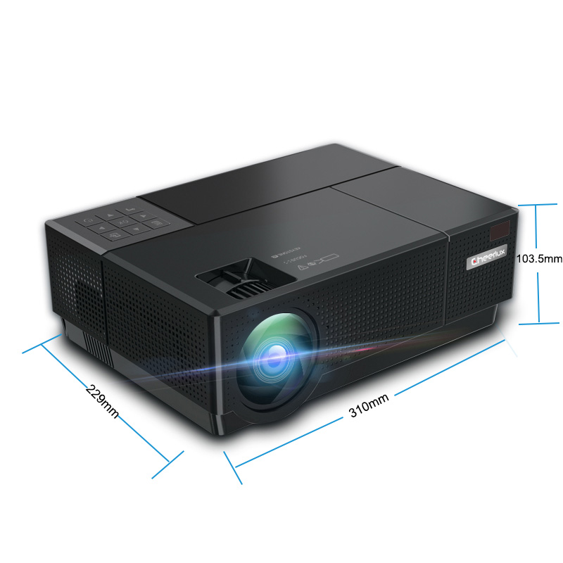 Cheerlux CL770 новый обновленный 4000 люмен проектор для домашнего кинотеатра Full HD 1080P проектор для домашнего использования проектор видео проектор