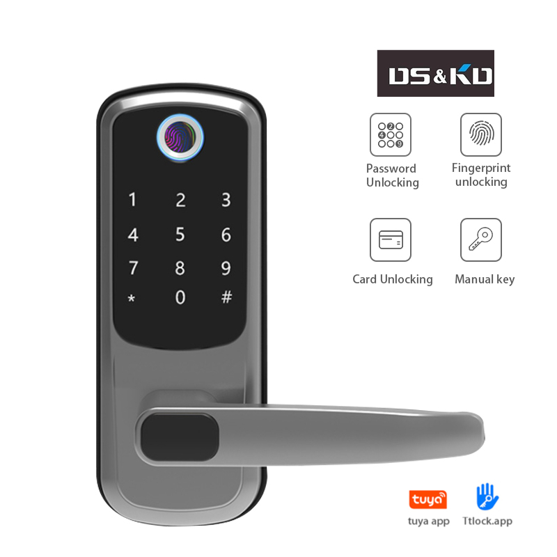 Цифровой Дверной Замок tt lock alexa house sciener, электронный замок без ключа на аккумуляторах для облачного сервера wishome